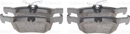 BOSCH 0 986 494 715 - Kit pastiglie freno, Freno a disco autozon.pro