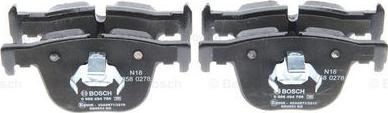 BOSCH 0 986 494 786 - Kit pastiglie freno, Freno a disco autozon.pro