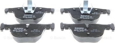 BOSCH 0 986 494 786 - Kit pastiglie freno, Freno a disco autozon.pro