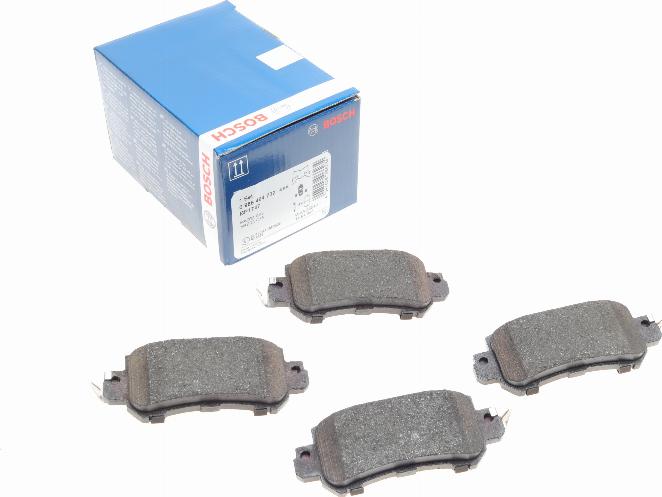 BOSCH 0 986 494 732 - Kit pastiglie freno, Freno a disco autozon.pro