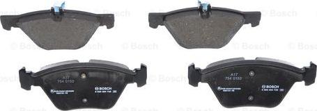 BOSCH 0 986 494 729 - Kit pastiglie freno, Freno a disco autozon.pro