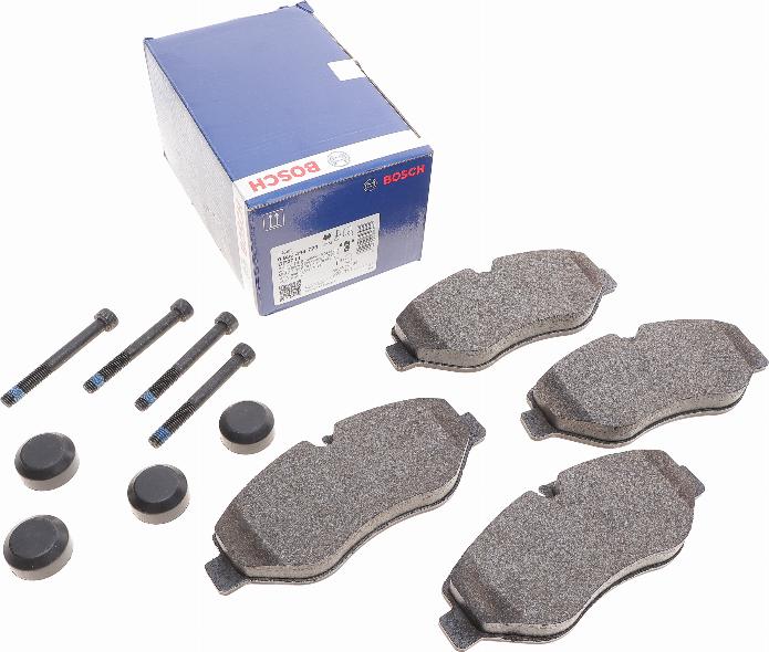 BOSCH 0 986 494 728 - Kit pastiglie freno, Freno a disco autozon.pro