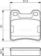 BOSCH 0 986 495 044 - Kit pastiglie freno, Freno a disco autozon.pro