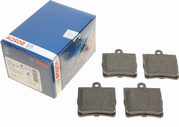 BOSCH 0 986 495 080 - Kit pastiglie freno, Freno a disco autozon.pro