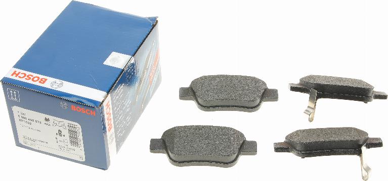 BOSCH 0 986 495 073 - Kit pastiglie freno, Freno a disco autozon.pro