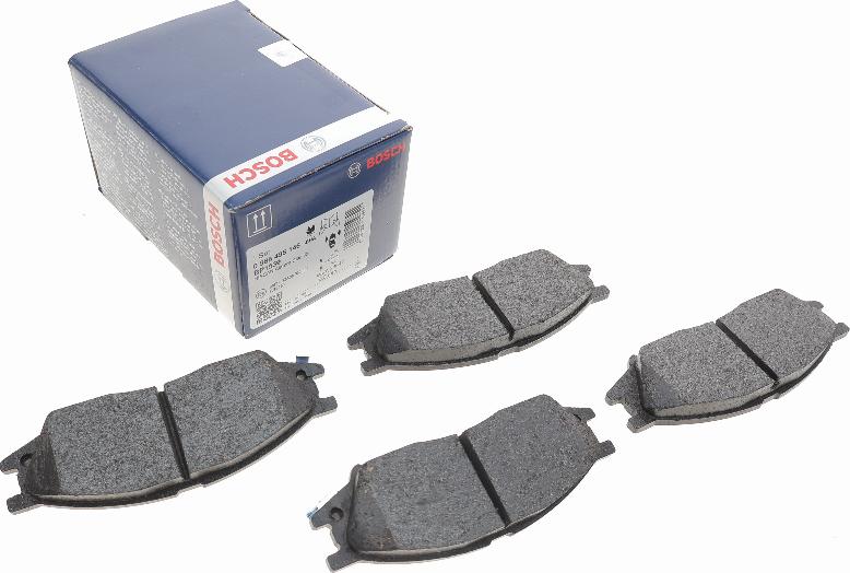 BOSCH 0 986 495 146 - Kit pastiglie freno, Freno a disco autozon.pro