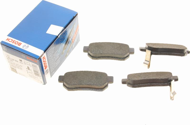 BOSCH 0 986 495 256 - Kit pastiglie freno, Freno a disco autozon.pro