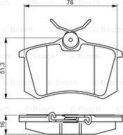 BOSCH 0 986 495 231 - Kit pastiglie freno, Freno a disco autozon.pro