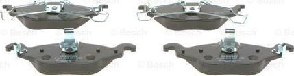 BOSCH 0 986 495 223 - Kit pastiglie freno, Freno a disco autozon.pro