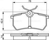 BOSCH 0 986 495 227 - Kit pastiglie freno, Freno a disco autozon.pro