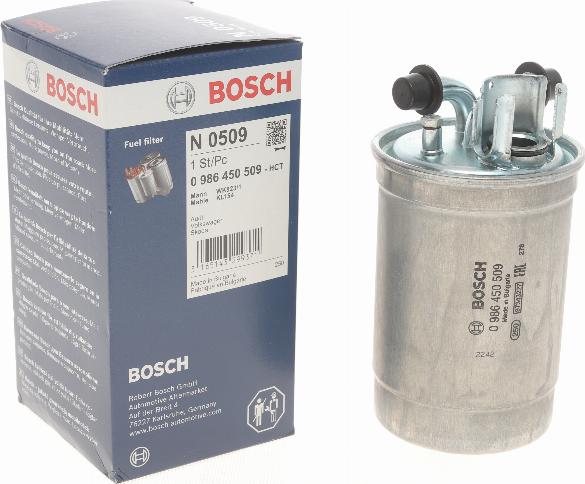 BOSCH 0 986 450 509 - Filtro carburante autozon.pro