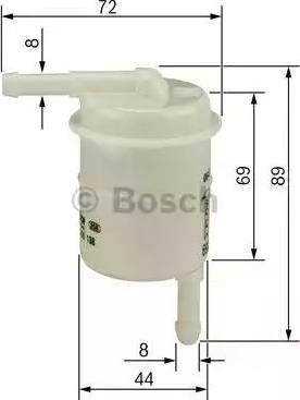 BOSCH 0 986 450 016 - Filtro carburante autozon.pro