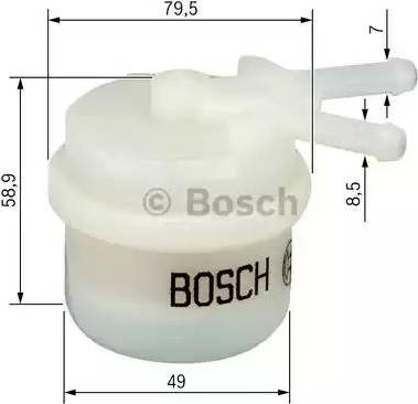 BOSCH 0 986 450 039 - Filtro carburante autozon.pro