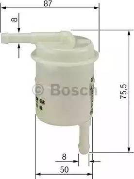 BOSCH 0 986 450 030 - Filtro carburante autozon.pro