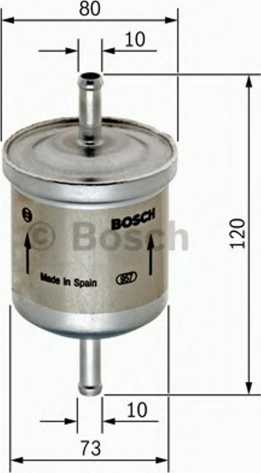 BOSCH 0 986 450 150 - Filtro carburante autozon.pro