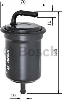 BOSCH 0 986 450 106 - Filtro carburante autozon.pro