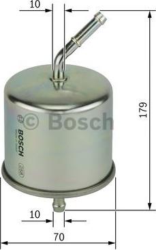 BOSCH 0 986 450 102 - Filtro carburante autozon.pro