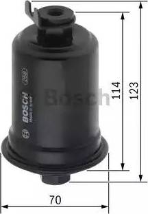 BOSCH 0 986 450 111 - Filtro carburante autozon.pro