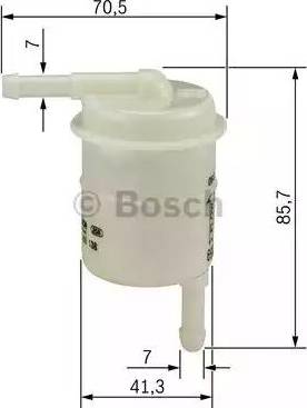 BOSCH 0 986 450 138 - Filtro carburante autozon.pro