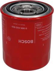 BOSCH 0 986 452 600 - Filtro olio autozon.pro