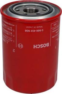 BOSCH 0 986 452 608 - Filtro olio autozon.pro