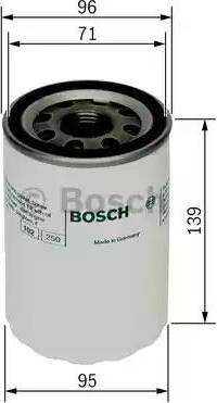 BOSCH 0 986 452 046 - Filtro olio autozon.pro