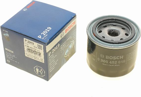 BOSCH 0 986 452 019 - Filtro olio autozon.pro