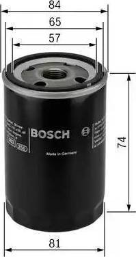 BOSCH 0 986 452 916 - Filtro olio autozon.pro