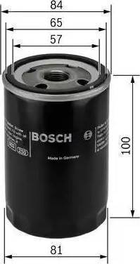 BOSCH 0 986 452 929 - Filtro olio autozon.pro