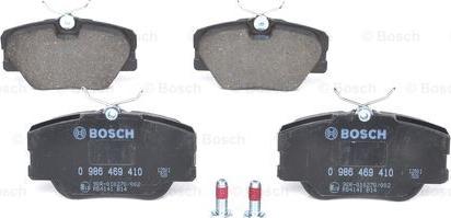 BOSCH 0 986 469 410 - Kit pastiglie freno, Freno a disco autozon.pro