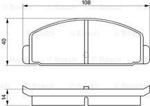 BOSCH 0 986 465 931 - Kit pastiglie freno, Freno a disco autozon.pro