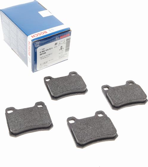 BOSCH 0 986 466 874 - Kit pastiglie freno, Freno a disco autozon.pro