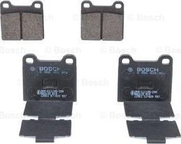 BOSCH 0 986 466 302 - Kit pastiglie freno, Freno a disco autozon.pro