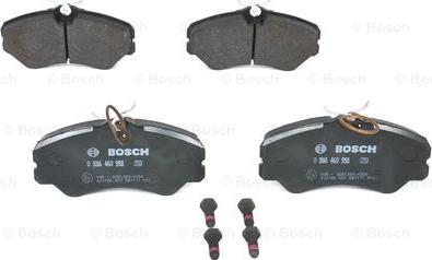 BOSCH 0 986 460 998 - Kit pastiglie freno, Freno a disco autozon.pro