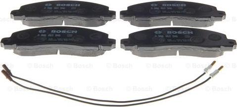 BOSCH 0 986 460 946 - Kit pastiglie freno, Freno a disco autozon.pro