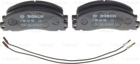 BOSCH 0 986 460 946 - Kit pastiglie freno, Freno a disco autozon.pro