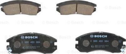 BOSCH 0 986 460 984 - Kit pastiglie freno, Freno a disco autozon.pro