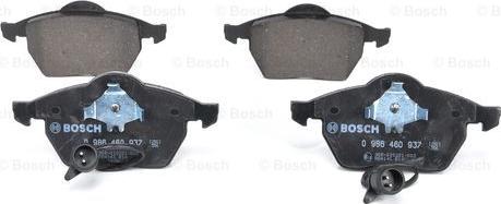 BOSCH 0 986 460 937 - Kit pastiglie freno, Freno a disco autozon.pro