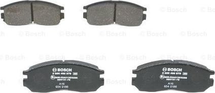 BOSCH 0 986 460 979 - Kit pastiglie freno, Freno a disco autozon.pro