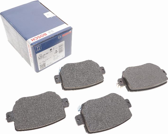 BOSCH 0 986 460 087 - Kit pastiglie freno, Freno a disco autozon.pro