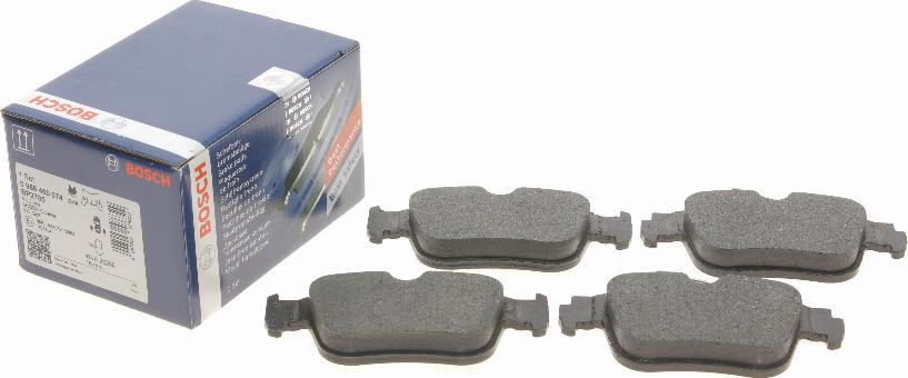 BOSCH 0 986 460 074 - Kit pastiglie freno, Freno a disco autozon.pro