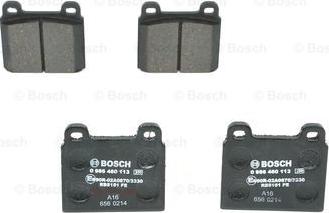 BOSCH 0 986 460 113 - Kit pastiglie freno, Freno a disco autozon.pro