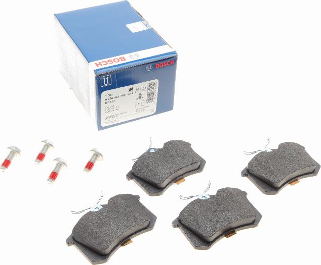 BOSCH 0 986 461 769 - Kit pastiglie freno, Freno a disco autozon.pro