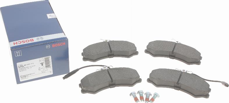 BOSCH 0 986 467 411 - Kit pastiglie freno, Freno a disco autozon.pro