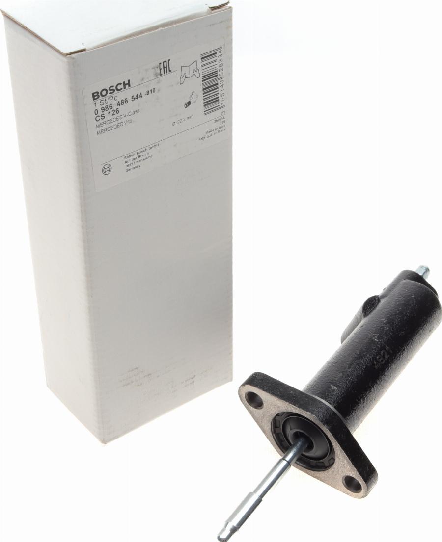 BOSCH 0 986 486 544 - Cilindro secondario, Frizione autozon.pro