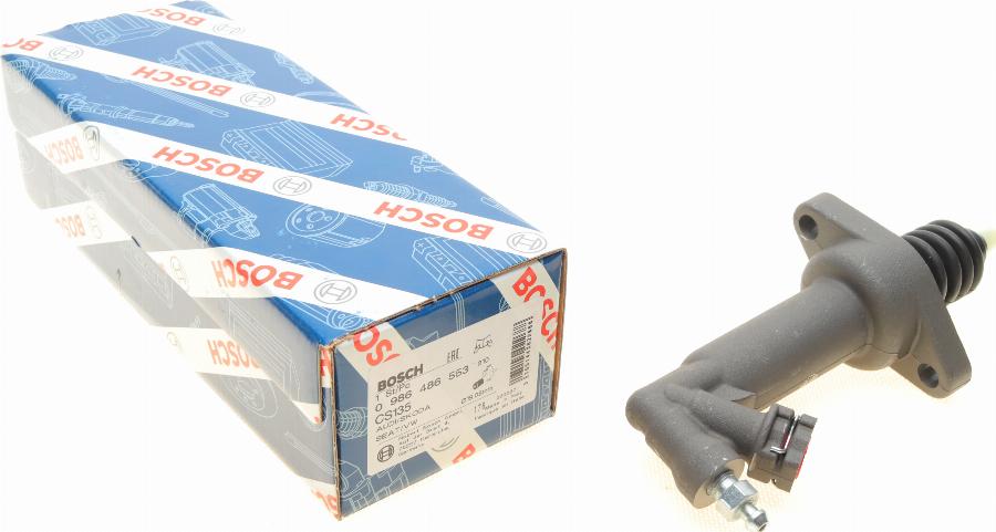 BOSCH 0 986 486 553 - Cilindro secondario, Frizione autozon.pro