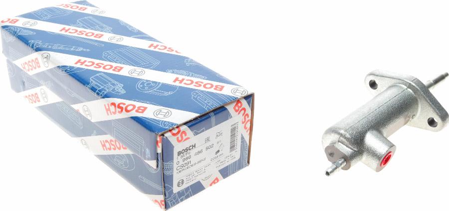 BOSCH 0 986 486 502 - Cilindro secondario, Frizione autozon.pro