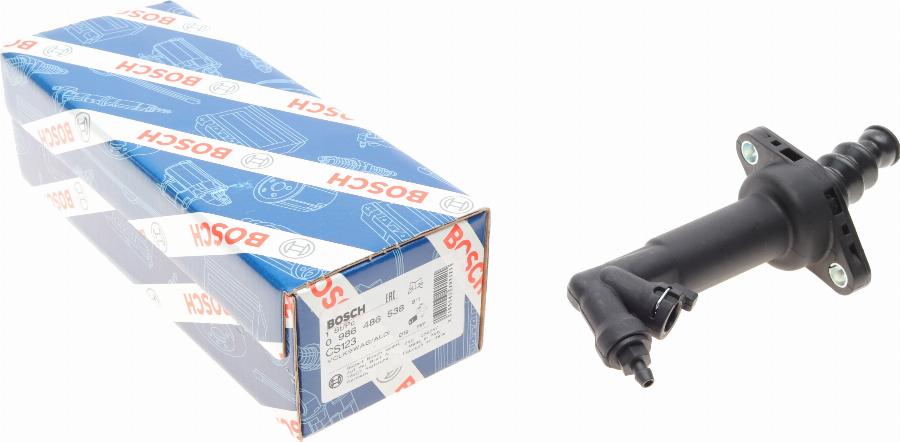 BOSCH 0 986 486 538 - Cilindro secondario, Frizione autozon.pro