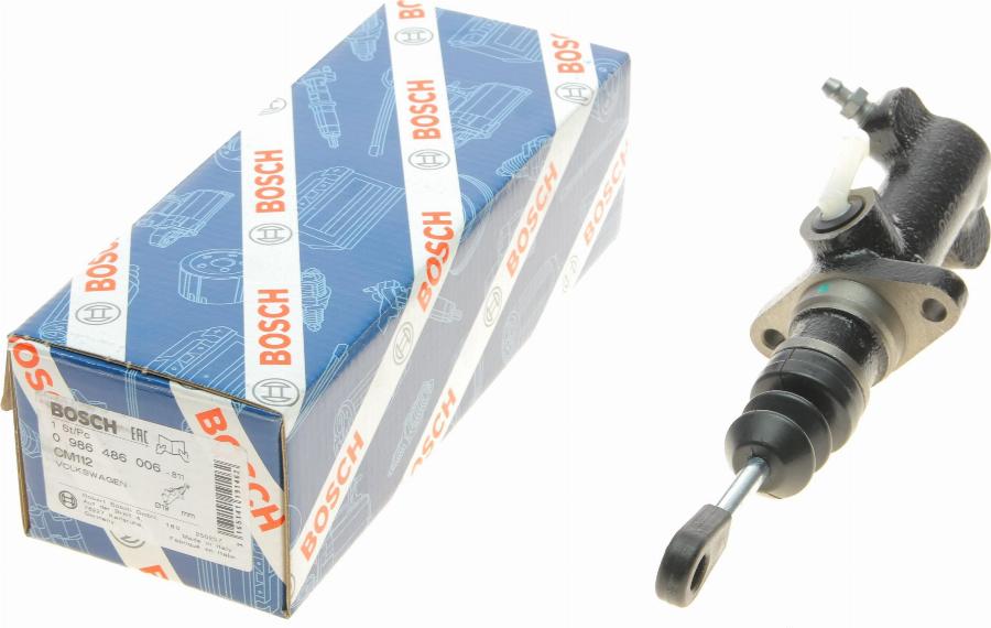 BOSCH 0 986 486 006 - Cilindro trasmettitore, Frizione autozon.pro