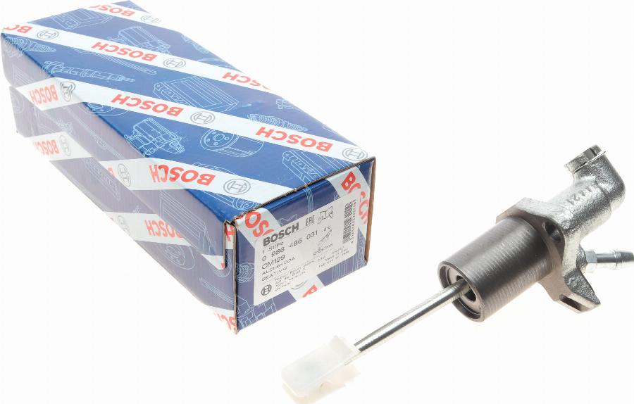 BOSCH 0 986 486 031 - Cilindro trasmettitore, Frizione autozon.pro